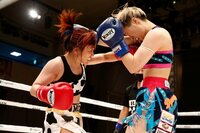 女子キックを「できた後輩たち」に託し…名王者・紅絹が“ガチ”エキシビションとともに笑顔で引退 【ABEMA 格闘TIMES】