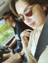 仁香『マスクに合うサングラス』