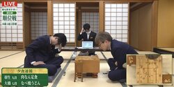 羽生善治九段 対 大橋貴洸七段 難解な中盤戦経て形勢は互角に 白熱の終盤戦で勝利を手にするのはどっちだ／将棋・順位戦B級1組