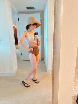  あいのり・桃、ハワイでの水着姿を公開「似合ってます」「とっても可愛い」の声 