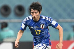【W杯】田中碧、“幼馴染”三笘とのコンビネーションで呼び込んだ決勝弾に感慨　「すごく幸せ」
