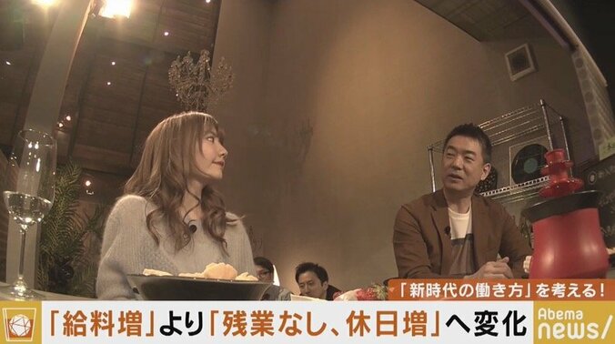 橋下氏、女子大生社長・椎木里佳氏と働き方を議論 1枚目