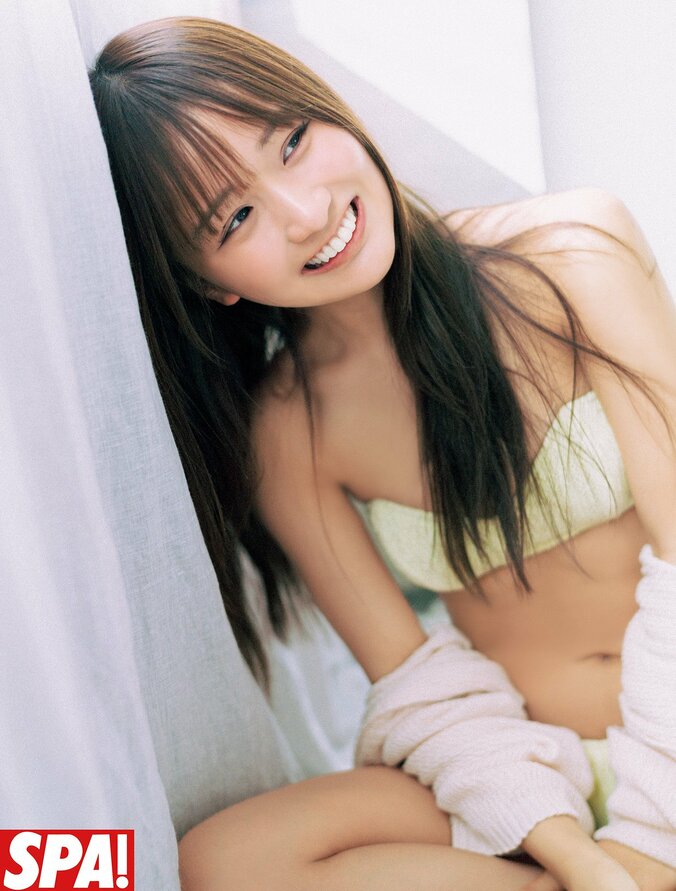 ドッキリ企画のリアクションが話題 森脇梨々夏、ピュアなだけじゃない至高のボディ 『SPA！』登場 1枚目