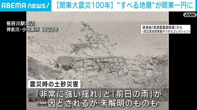【関東大震災から100年】「寝る場所を2階より上に」関東一円に広がる“すべる地層”専門家が警鐘 4枚目