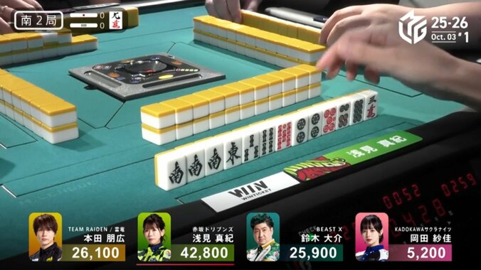 これはご馳走！よだれが出そうな好配牌