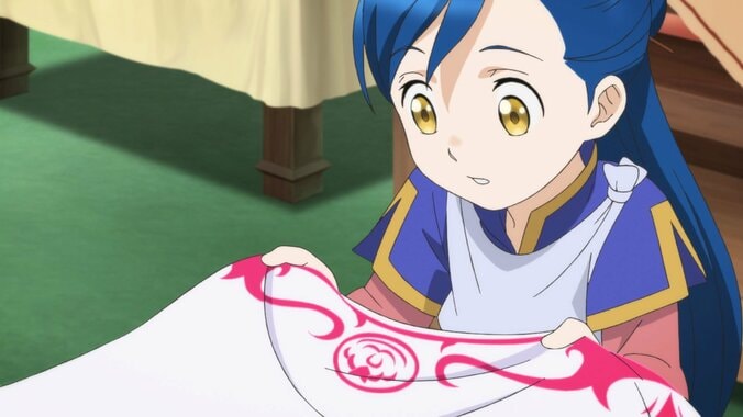 アニメ「本好きの下剋上」第9話先行カット＆あらすじ解禁 マインが作る髪飾りを欲しがるギルド長の孫娘だったが… 10枚目