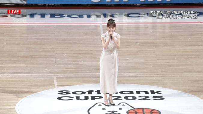 鳥肌級！ May J.の“美しすぎる国歌独唱”に絶賛続々！「伸びのあるすごく綺麗な声」「日本代表の歌姫」「最高」【バスケ男子代表】 2枚目
