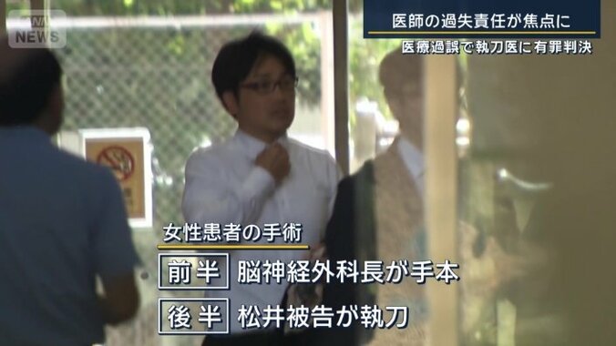 女性患者の手術