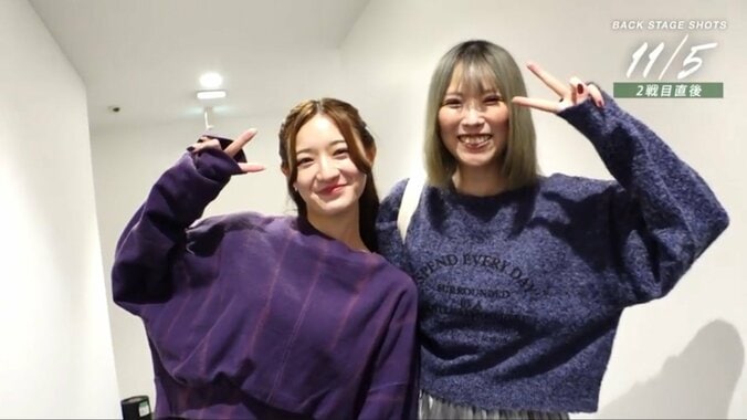 中田花奈と菅原千瑛