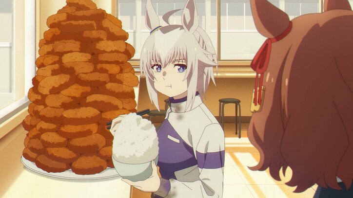 アニメ『ウマ娘 シンデレラグレイ』オグリキャップ場面カット003
