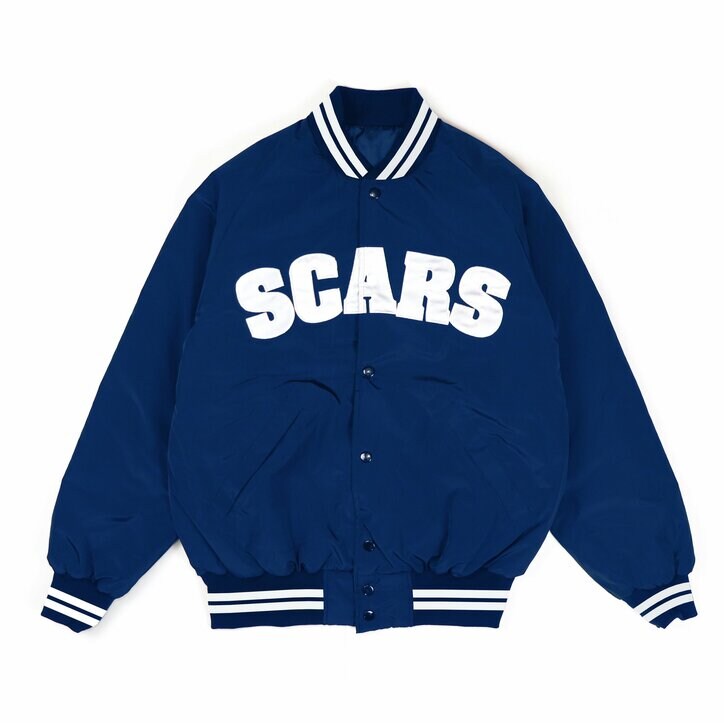 A-THUG率いる日本語ラップ・シーン最重要グループ、SCARSのオリジナルスタジアムジャケットが完全限定で発売＆受注開始！