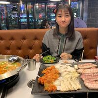 「天使ーーーー！ただただ天使ーーーー！」杉本愛里の韓国料理”もぐもぐ”ショットにファンも”にやにや”