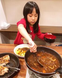 みきママ『ビーフシチューがけオムライスです！！』