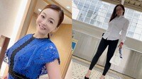 華原朋美、くびれたウエストショット披露