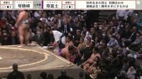 【映像】“新旧”人気力士の握手と笑顔にほっこり