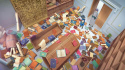 アニメ「本好きの下剋上」図書室が荒らされ茫然とするマイン…第23話先行カット＆あらすじ公開