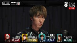 “戦闘民族”の眼光がギラリ…ターゲット牌を掴んだ相手に鈴木優のロックオンアイ「めっちゃみてるww」／麻雀・Mリーグ