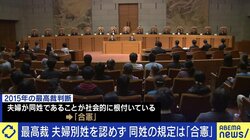 「選択的夫婦別姓の方が憲法にストレートに適合すると思う」最高裁の判断を受け、弁護団の事務局長を務める野口敏彦弁護士