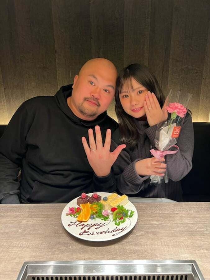  早乙女ゆみの、夫・鬼越トマホーク坂井との結婚3か月を報告「引っ越しもあったりで忙しかったけど」  1枚目