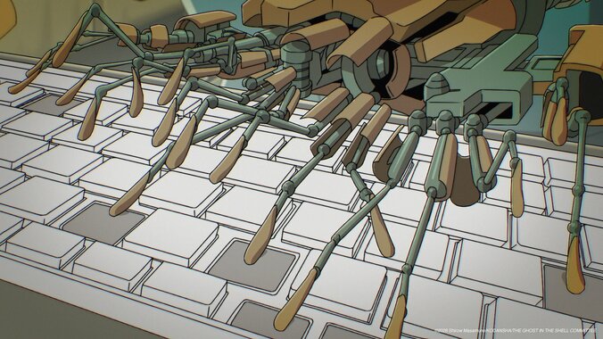 【写真・画像】逃亡したロボットの中に入っていたのは…『攻殻機動隊』第7話あらすじ・場面カット・エピソードビジュアル公開　1枚目
