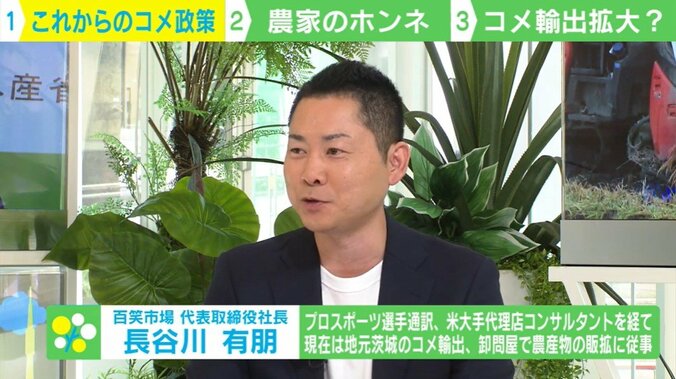 「百姓市場」代表・長谷川有朋氏