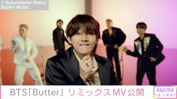 BTS『Butter』リミックスMV公開！7人自由にカメラ前でパフォーマンス 2枚目