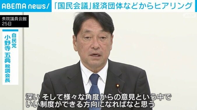 自民・小野寺税調会長