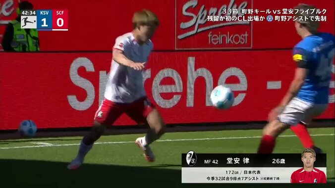 「これもうレッドだろ！」「ガッツリファウル」堂安律“つま先”直撃の激痛ファウルで悶絶「大丈夫か」「怪我させたら絶対許さねえ」 5枚目