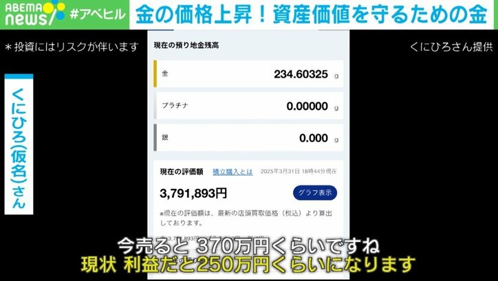 くにひろ（仮名）さん提供画像