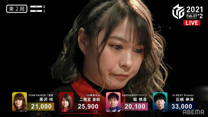 二階堂亜樹 魅惑のカラコンでイメージチェンジ 急遽のアップに視聴者ドキドキ「まっじで美人」「40歳奇跡かよ!」/麻雀・Mリーグ