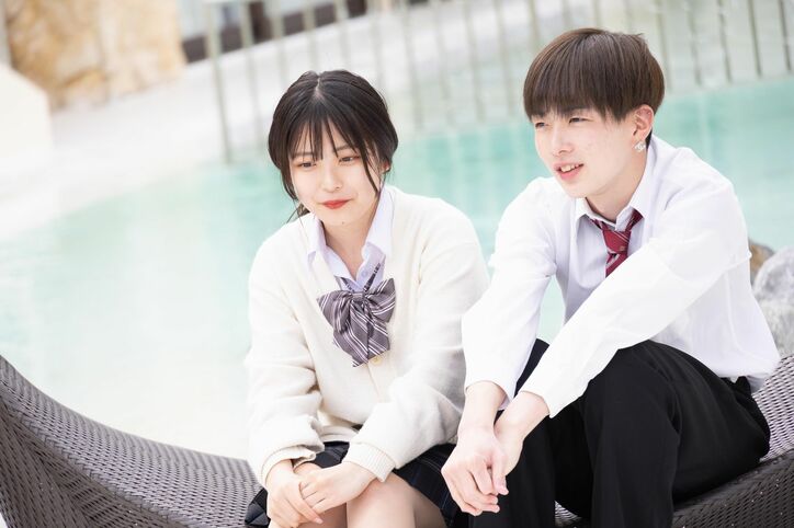 「髪結んでいい？」好きな女子へ大胆アピール！至近距離にドキドキ『今日好き』初虹編第4話