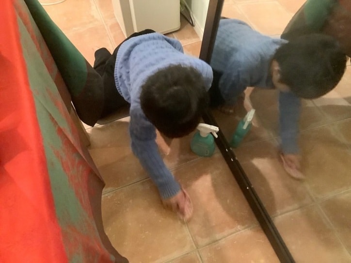  金子恵美、残り2日となり慌てて大掃除「息子も床拭きに勤しんでいます」 