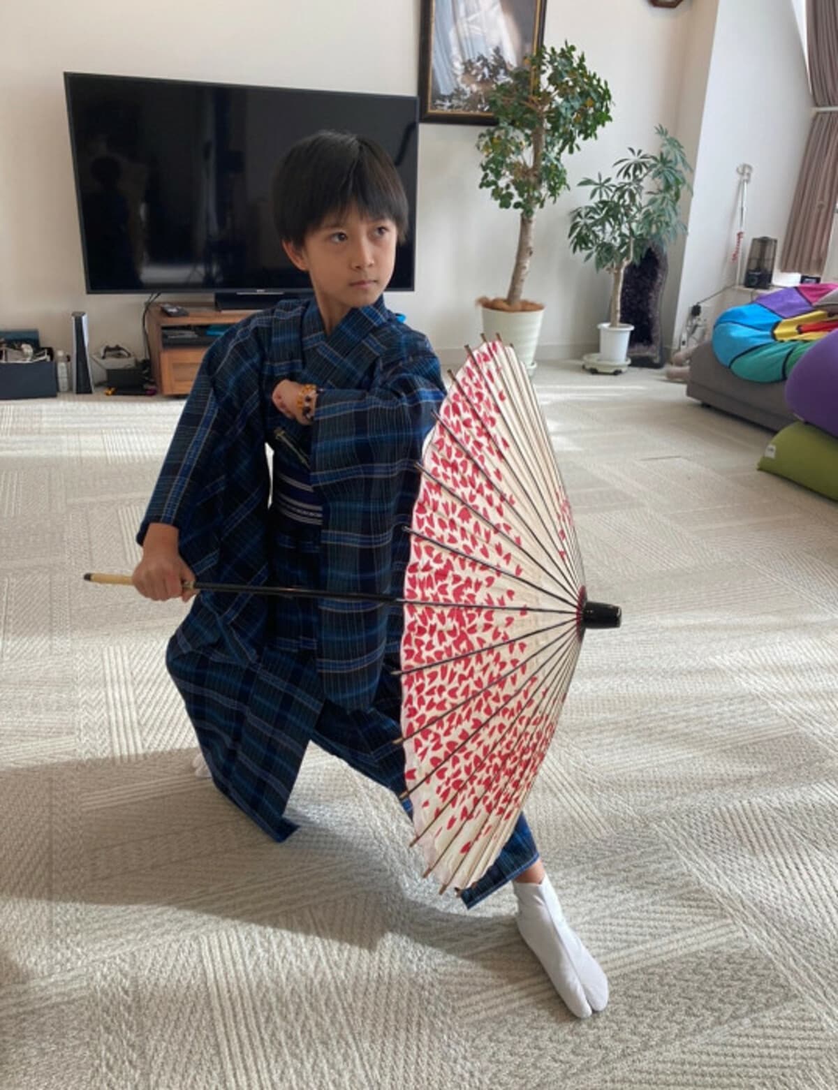 市川海老蔵 子ども達が自宅で稽古する様子 凛々しい がんばって の声 話題 Abema Times