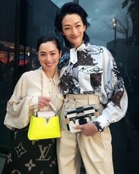 冨永愛＆中村アンの恋人のように身を寄せ合うショットに「素敵が渋滞」「最高」とファン歓喜