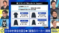 日本の職人技術を世界に広める?ひろゆき新会社設立で「最強のパーカー」を開発