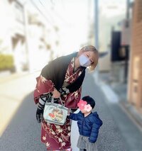 矢口真里『お着物で神社へ☆』