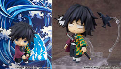 アニメ『鬼滅の刃』水柱・冨岡義勇がねんどろいどになって登場！ 交換用表情パーツは3種類