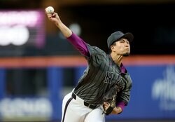 千賀滉大、ドジャース斬りで今季5勝目&防御率リーグトップ返り咲き…大谷翔平に先頭弾浴びるも要所締める投球で6回途中1失点 本拠地歓声