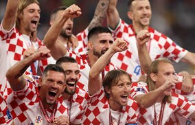 W杯出場6回中3度目入賞のクロアチア、ドレッシングルームは歓喜の中にも調和が