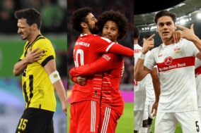 ニャブリのハットで首位バイエルンが大勝！…ドルトムントは痛い敗戦／ブンデス第14節