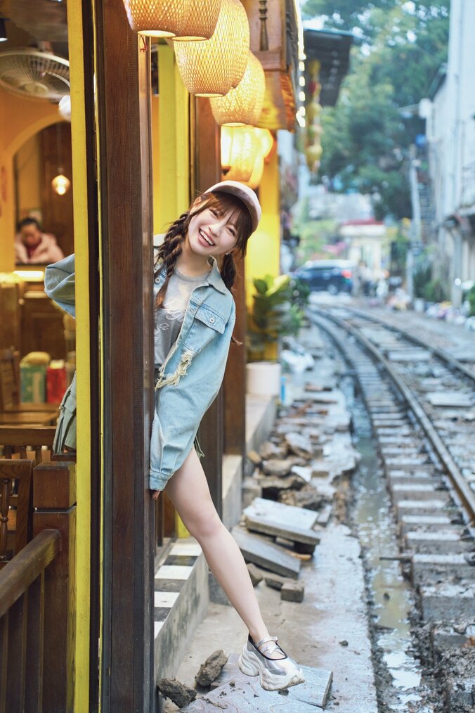 わーすた・廣川奈々聖、初の水着カットにも挑戦の約3年ぶり2ndソロ写真集 26歳を迎える5月12日に発売 3枚目