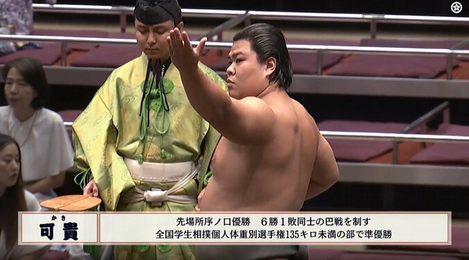 序二段四十四枚目・可貴（追手風）