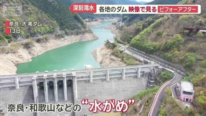 近畿地方最大級の「大滝ダム」