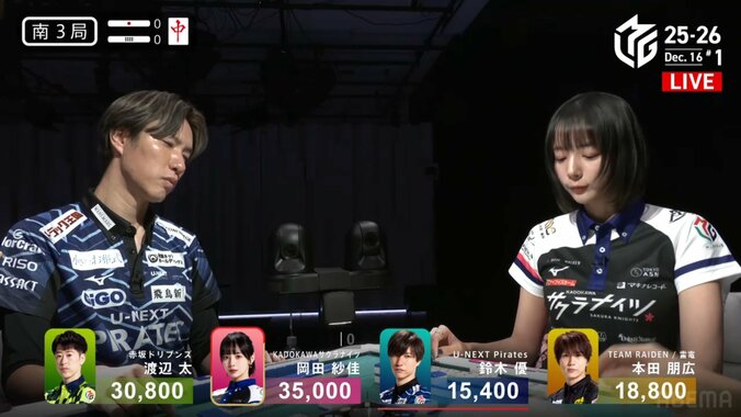 会心の一撃！岡田紗佳がかわいく“うんうん”と頷く様子