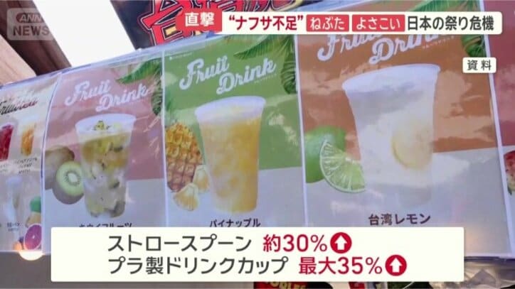 プラスチック製品も…