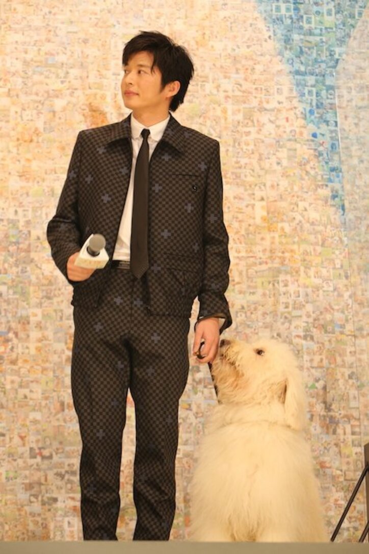 田中圭、犬語を通訳「天才俳優犬のベックです」「みんなありがとうと言っています！」 4枚目