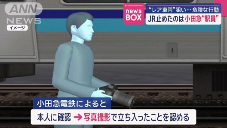 動画を見た人から小田急電鉄に問い合わせが…