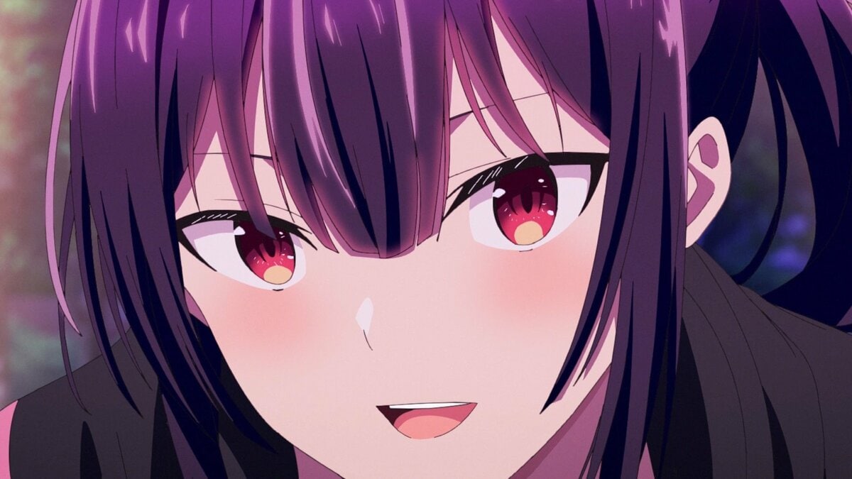 履いてください、鷹峰さん　PSA9 パープル 履かない鷹峰さん”が膝枕…ミニスカ生徒会長の保健室介抱に「ご