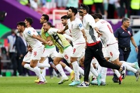 10度目の挑戦…終盤2発で劇的白星のイラン代表、ワールドカップで“欧州勢”に初勝利