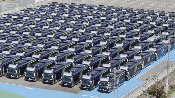 万博EVバス“ずさん管理”実態 販売業者の社内会議映像入手 ブレーキ不具合で深刻事故 1枚目